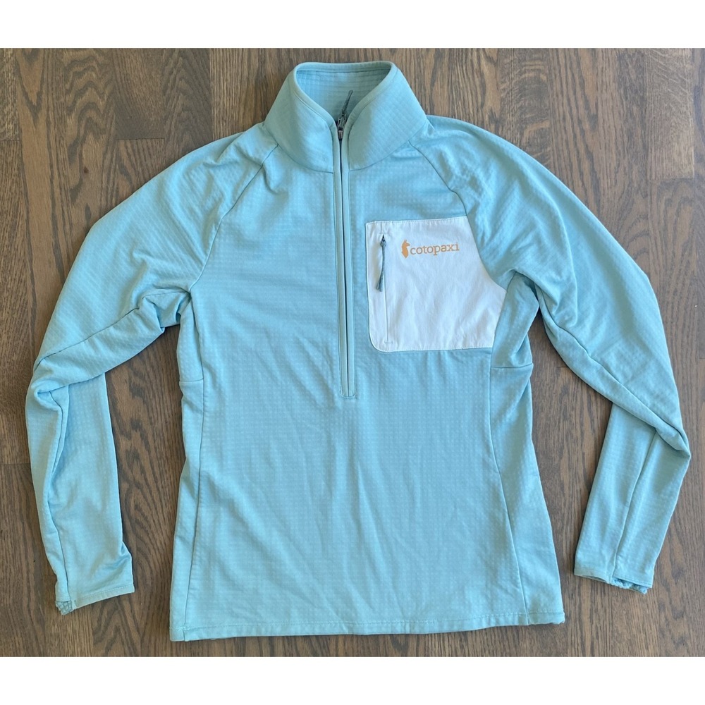 Cotopaxi Womens Otero Fleece Half Zip Pullover Size Small Blue